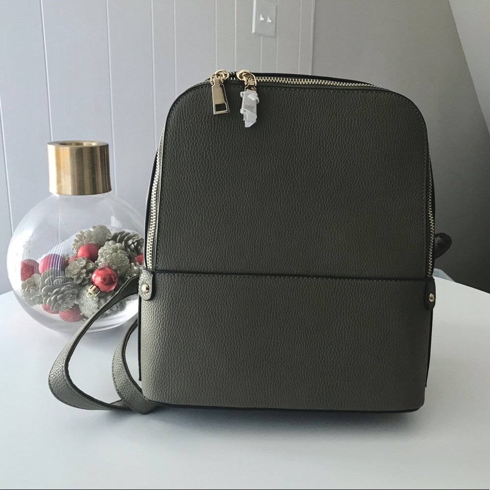 Leather backpack purse - Picture 3 of 7